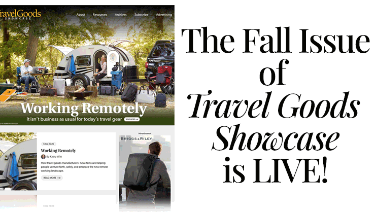 Fall Issue of Travel Goods Showcase